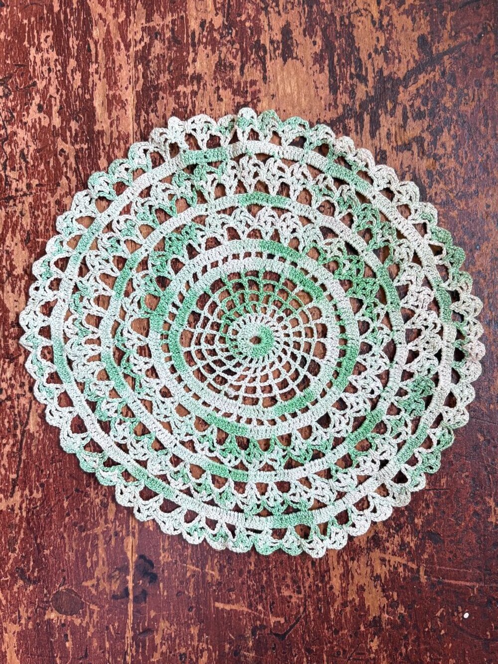vintage crocheted doily, 3/$10